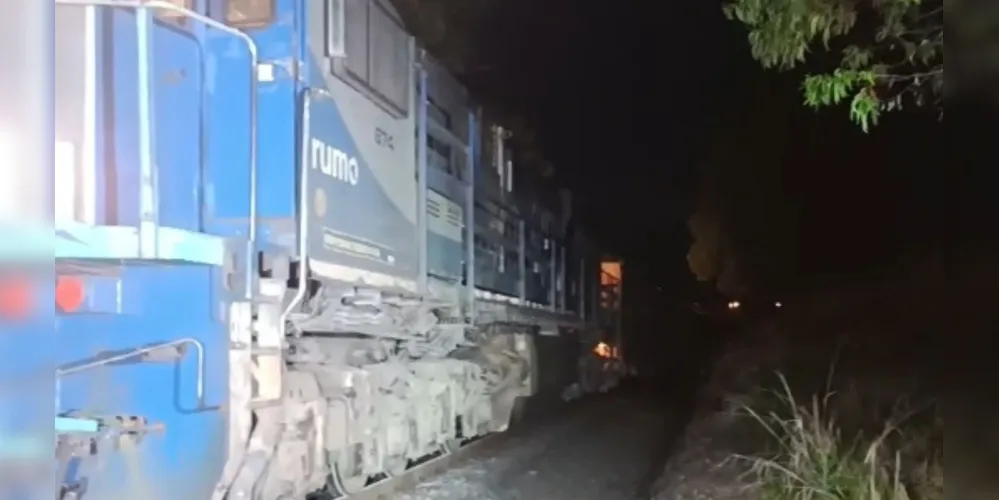 Homem morre após ser atropelado por trem em Uvaranas