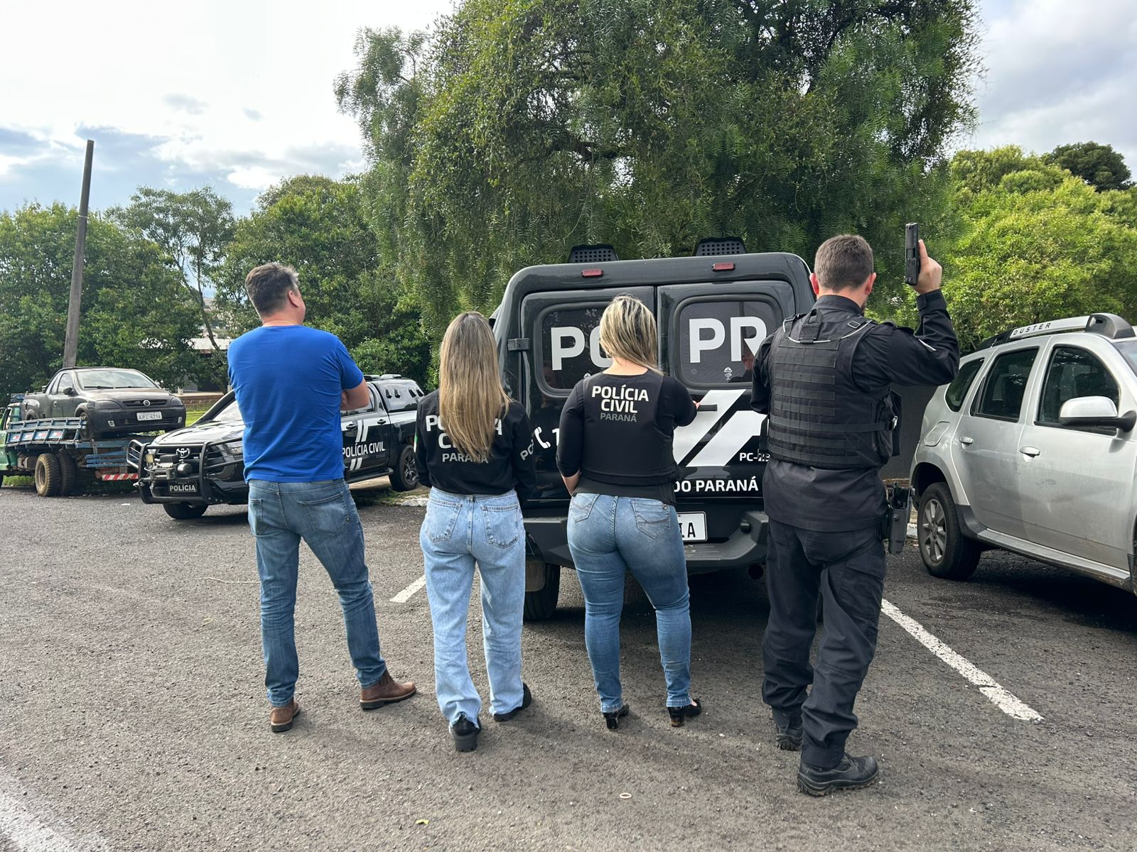 PCPR prende homem investigado por descumprimento de medida protetiva de urgência nos Campos Gerais 