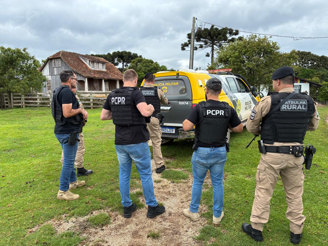 PM e Polícia Civil prendem suspeito de estupro de vulnerável em Castro