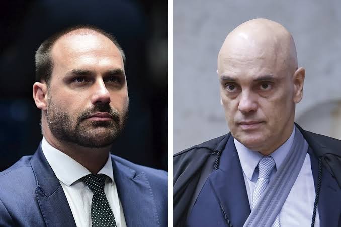 Moraes vota para tornar Eduardo Bolsonaro réu por tentar coagir STF