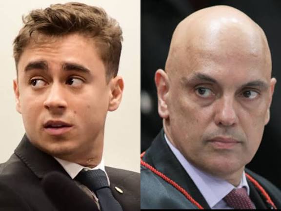 Moraes manda defesa de Bolsonaro explicar uso de celular do Deputado Nikolas Ferreira durante visita