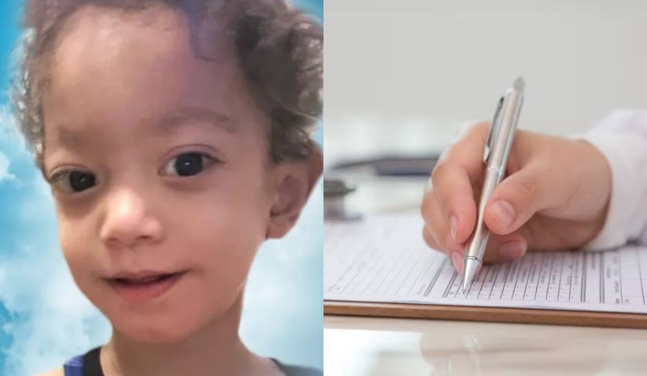 Menino de 2 anos morre após overdose causada por erro em prescrição médica