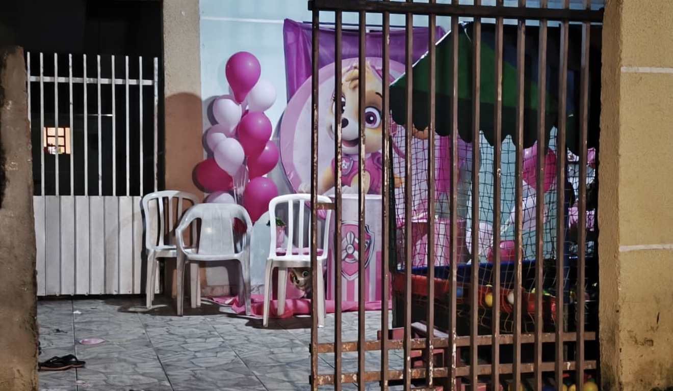 Tiroteio em festa infantil deixa quatro feridos
