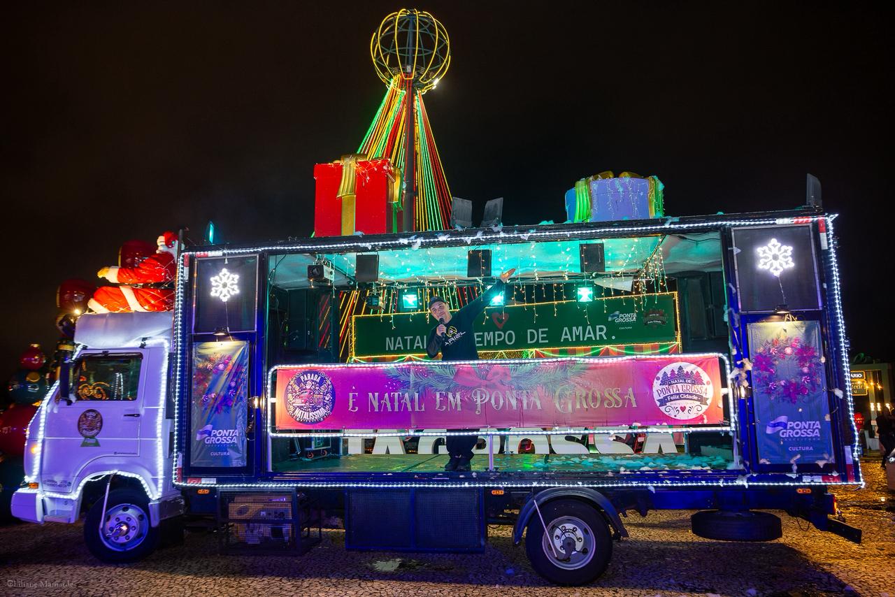 Parada Natalíssima começa nesta quinta-feira em PG