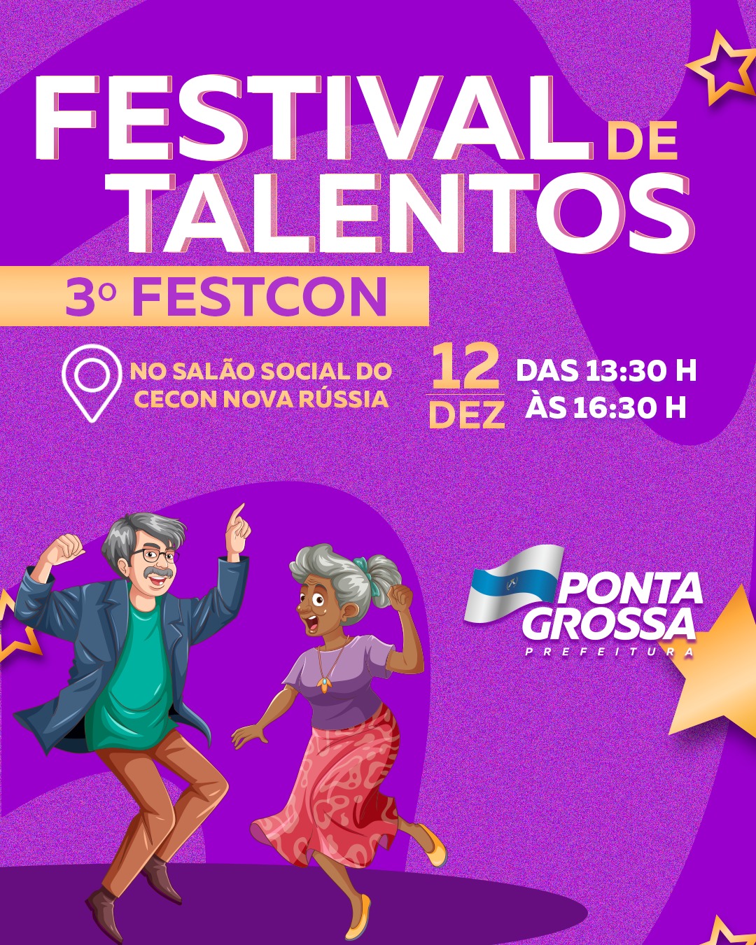CECON Nova Rússia promove Festival de Talentos 60+ nesta sexta-feira (12)