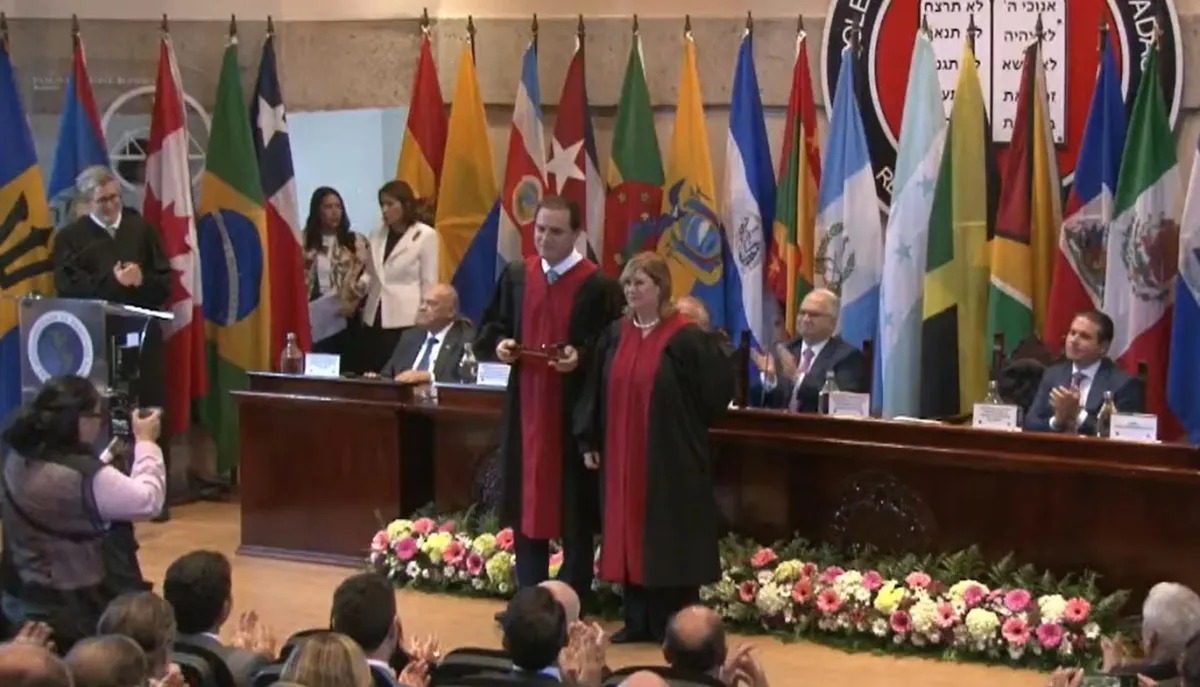 Rodrigo Mudrovitsch toma posse como presidente da Corte Interamericana