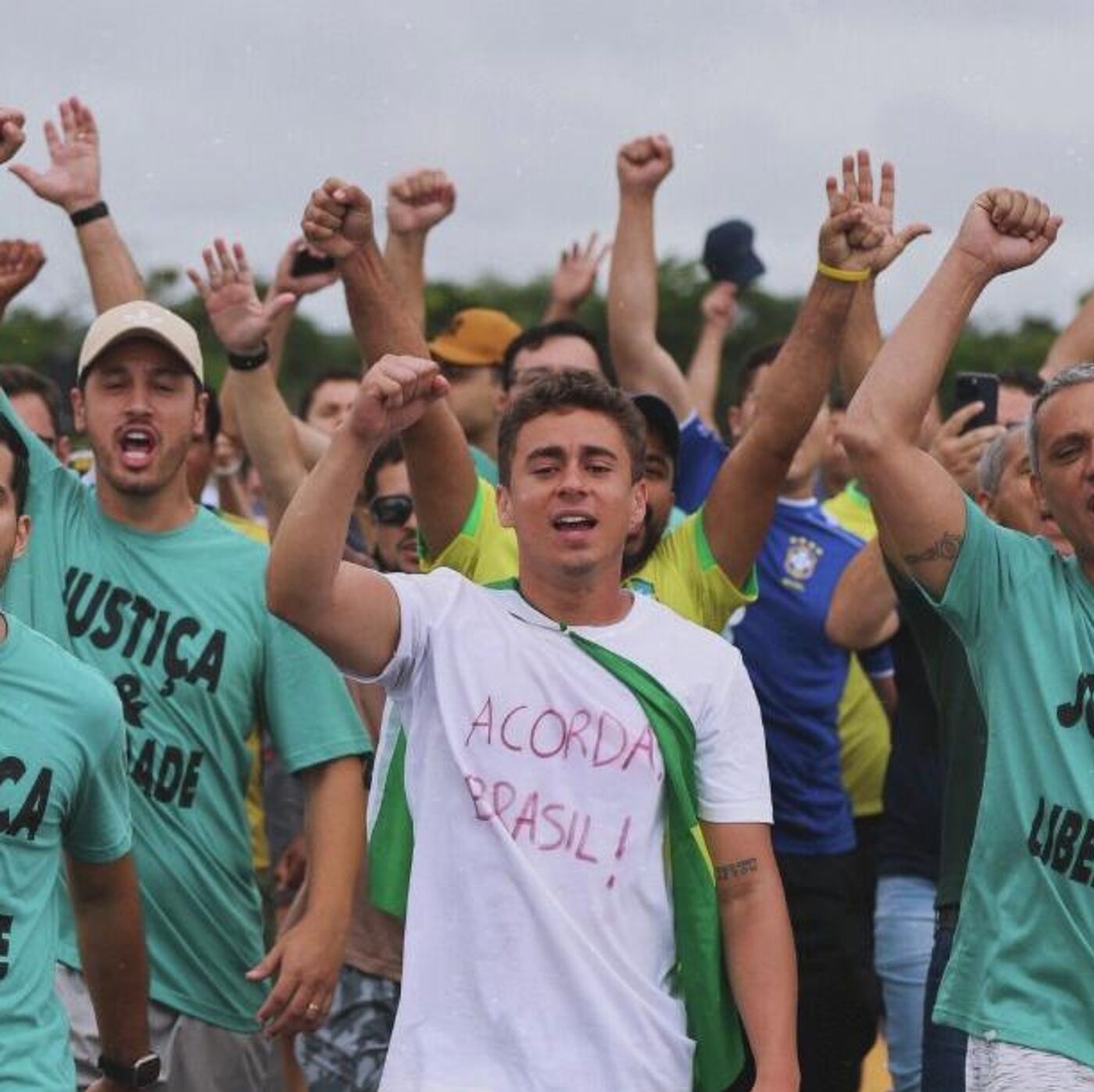 Nikolas Ferreira nega falta de organização após raio atingir manifestantes em ato