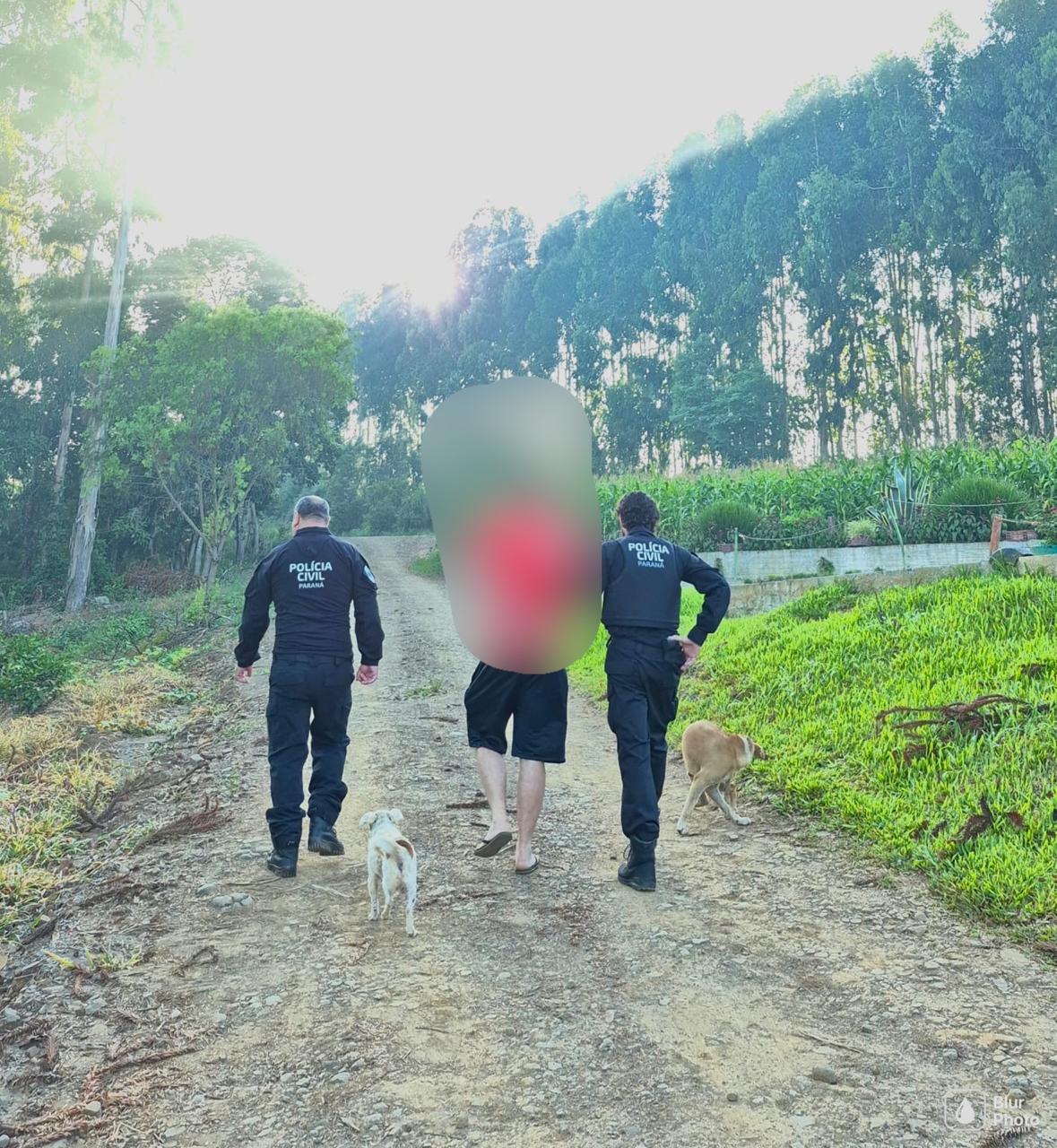 PCPR prende homem por praticar lesão corporal e descumprir medidas protetivas em cidade dos Campos Gerais 