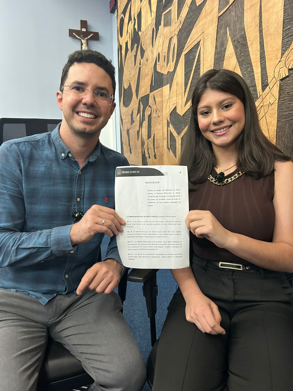 Câmara aprova projeto voltado à saúde visual de estudantes em Ponta Grossa