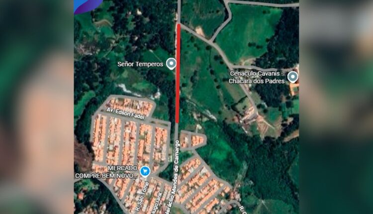 Rua em Castro terá interdição temporária para obras de pavimentação