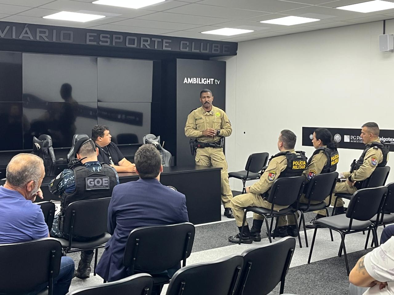 PM participa de reunião com a Diretoria do Operário Ferroviário