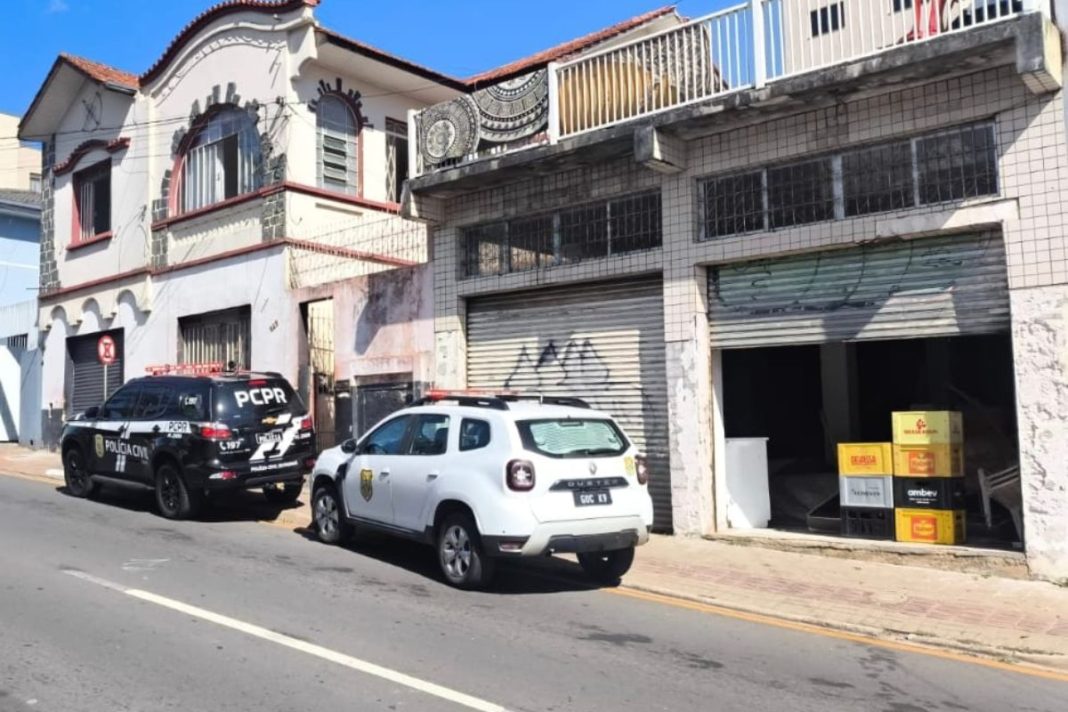 Operação fecha ponto de tráfico no Centro de Ponta Grossa