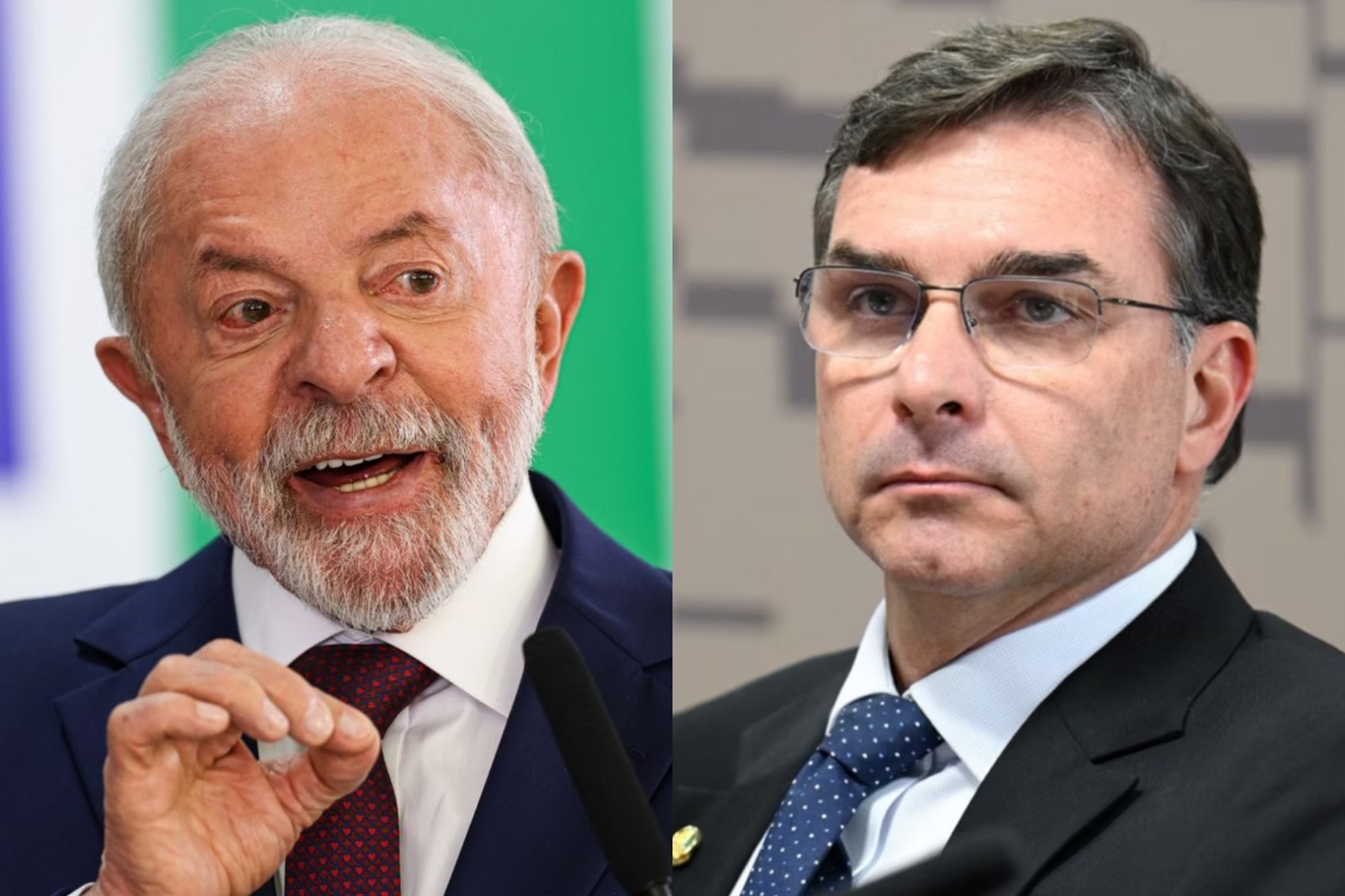 Flávio Bolsonaro sobe e empata com Lula em pesquisa eleitoral