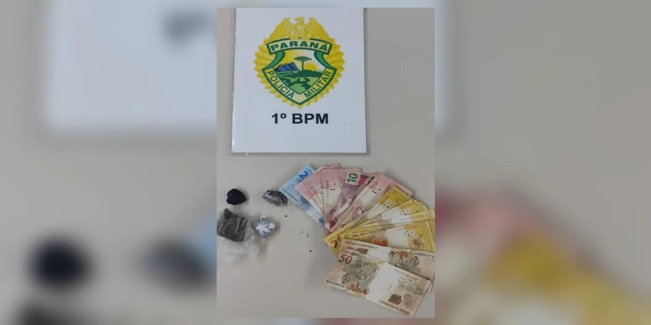 Denuncia leva a suspeito de tráfico e apreensão de drogas em Castro