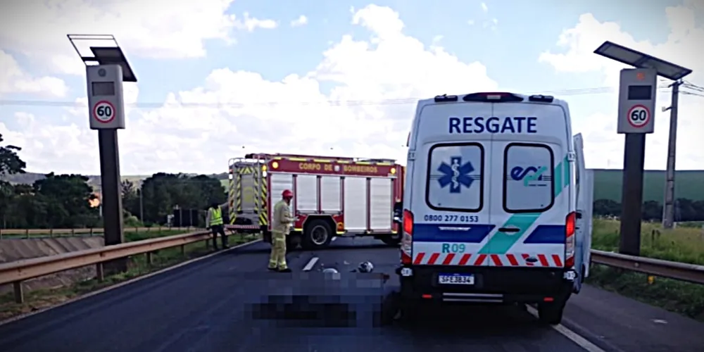 Grave acidente mata motociclista e causa congestionamento na PR-151
