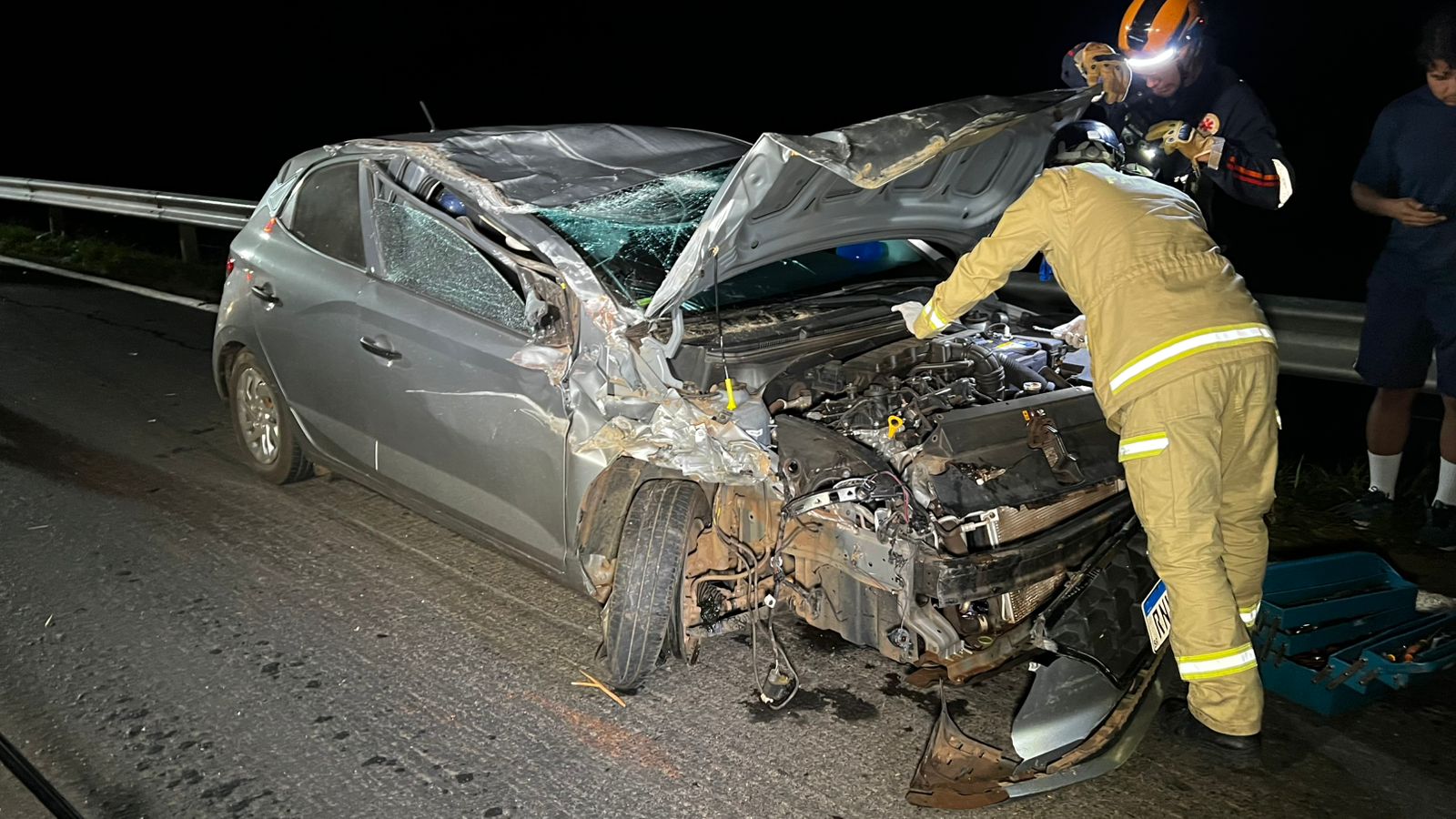 Acidente de trânsito em Ponta Grossa