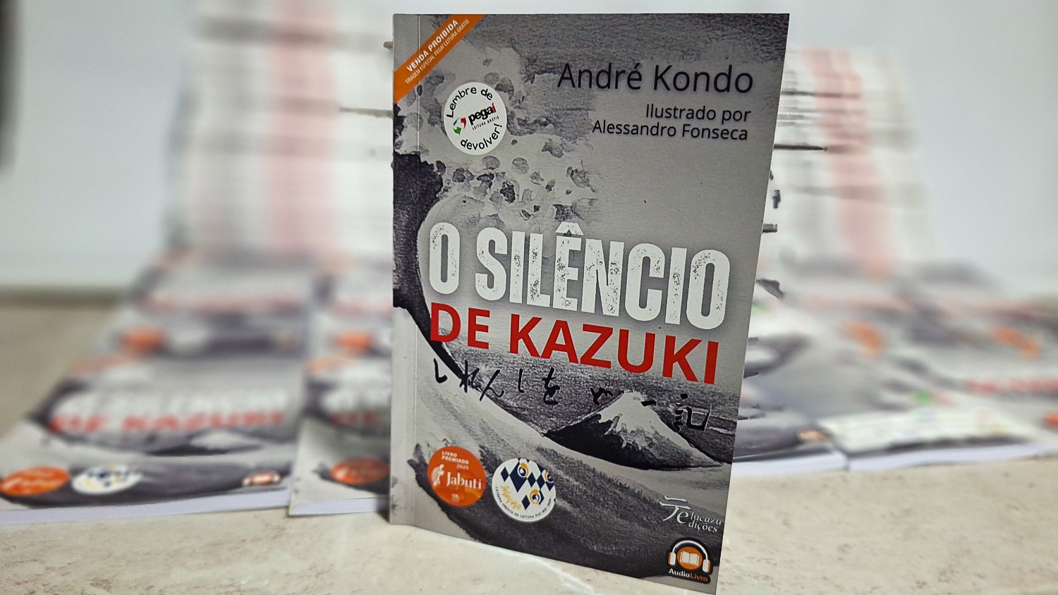 Livro premiado no Jabuti 2025 chega às estantes do Pegaí