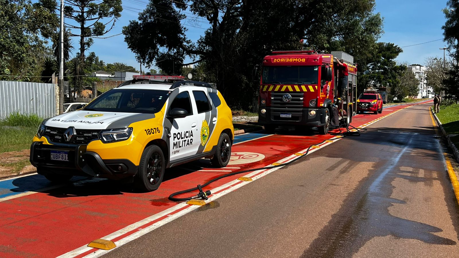 INCÊNDIO EM DEPÓSITO DE PG