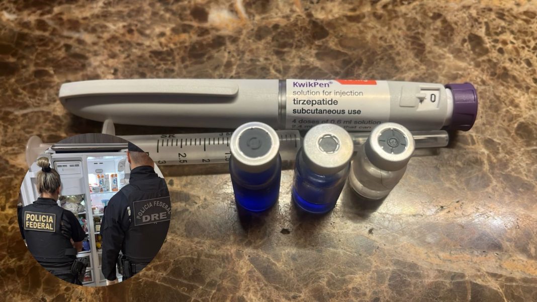PF e Anvisa deflagram operação contra medicamentos ilegais para emagrecimento no Paraná