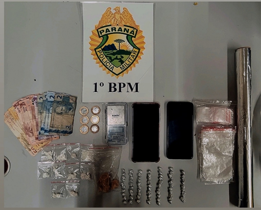 CHOQUE APREENDE DROGAS E DESCOBRE MOTOCICLETA COM IDENTIFICAÇÃO ADULTERADA EM PALMEIRA