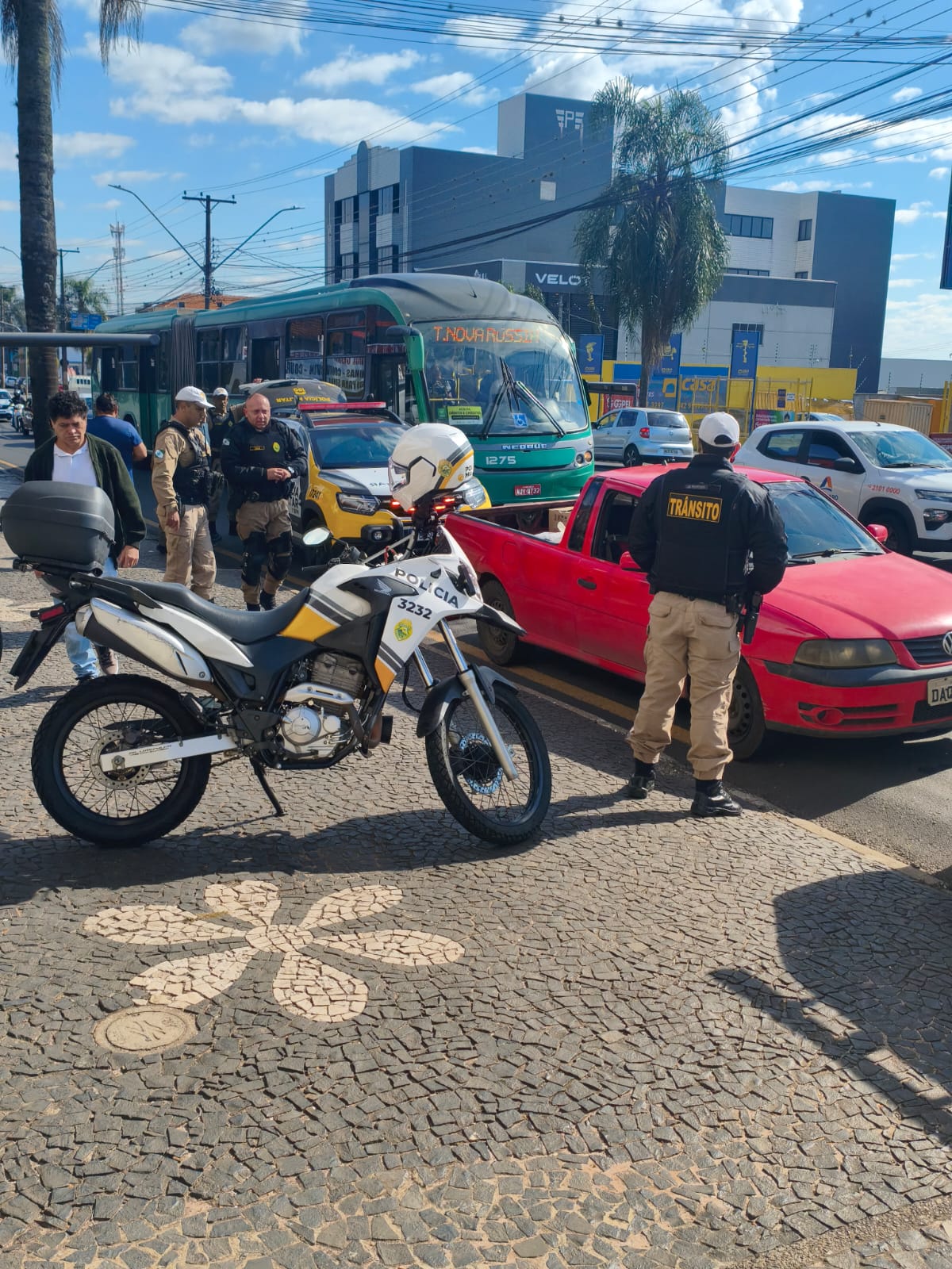 ATENÇÃO E PERCEPÇÃO DA GOTRAN RESULTAM NO CUMPRIMENTO DE MANDADOS DE PRISÃO NA NOVA RÚSSIA