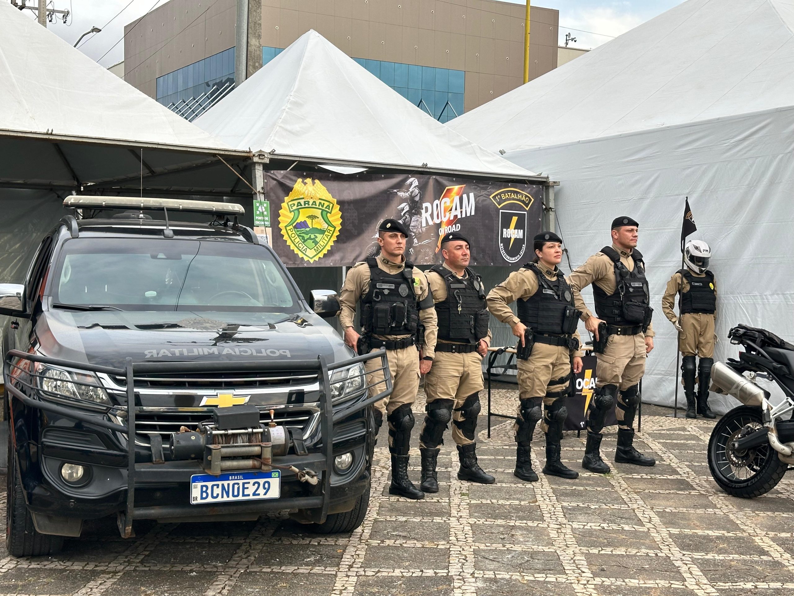 ROCAM MARCA PRESENÇA NO FESTIVAL ROTA 01 MOTOTURISMO EM PONTA GROSSA