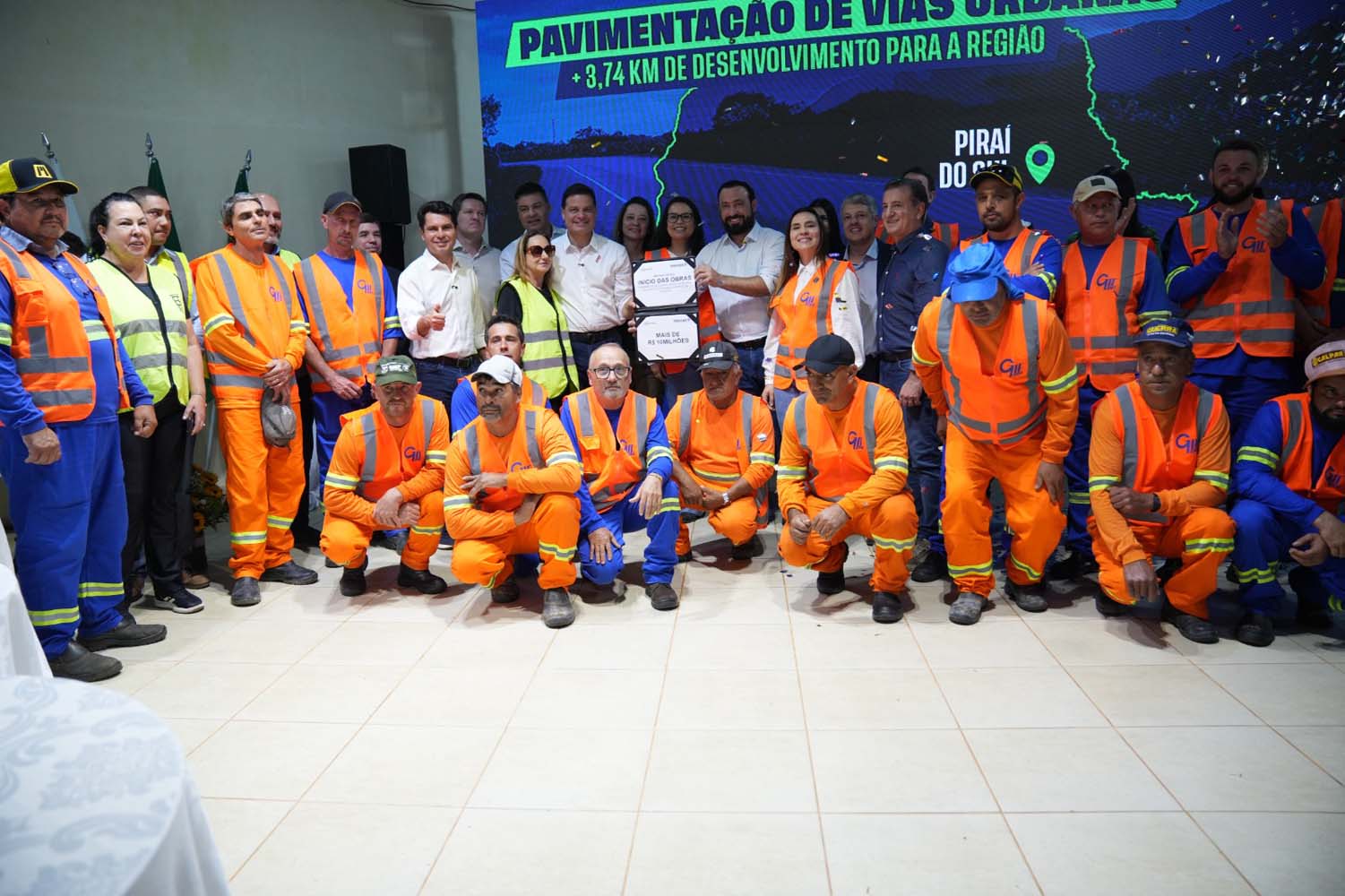 Estado repassa R$ 10,6 milhões e autoriza obras para infraestrutura e turismo em Piraí do Sul