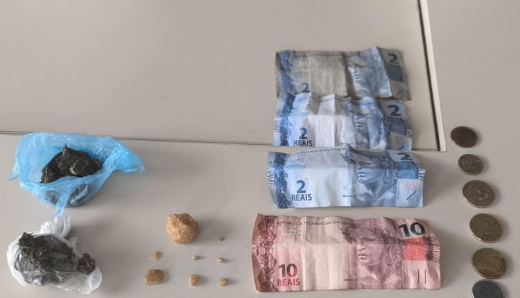 Suspeito de tentar invadir residência é preso por tráfico de drogas no bairro Contorno