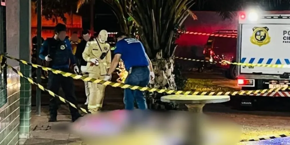 Homem é morto com cerca de 40 tiros após partida da Seleção Brasileira em Foz do Iguaçu