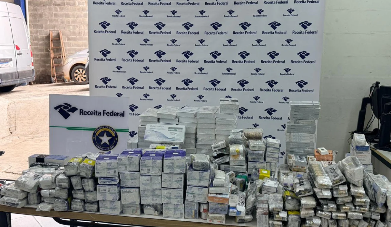 Receita Federal apreende carga de medicamentos proibidos avaliada em R$ 500 mil em Ponta Grossa