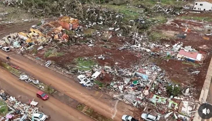 Paraná registra nove tornados em 2026 e reforça posição em um dos maiores corredores de ventos extremos do mundo