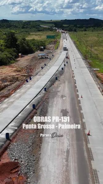 PR-151 entre Ponta Grossa e Palmeira recebe R$ 2,5 milhões para ampliação