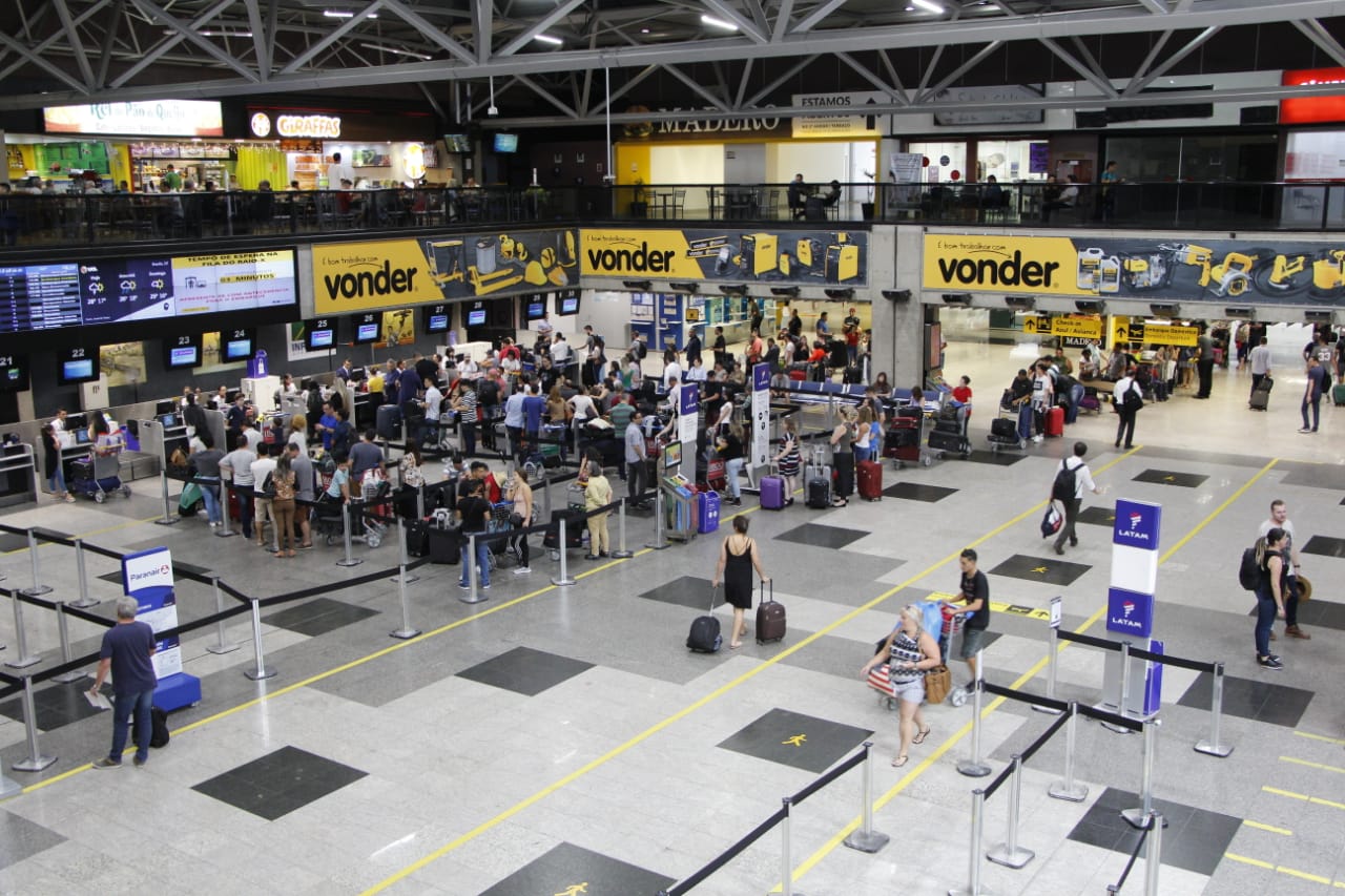 Aeroporto Afonso Pena terá novas rotas e mais voos a partir de 2026 e 2027