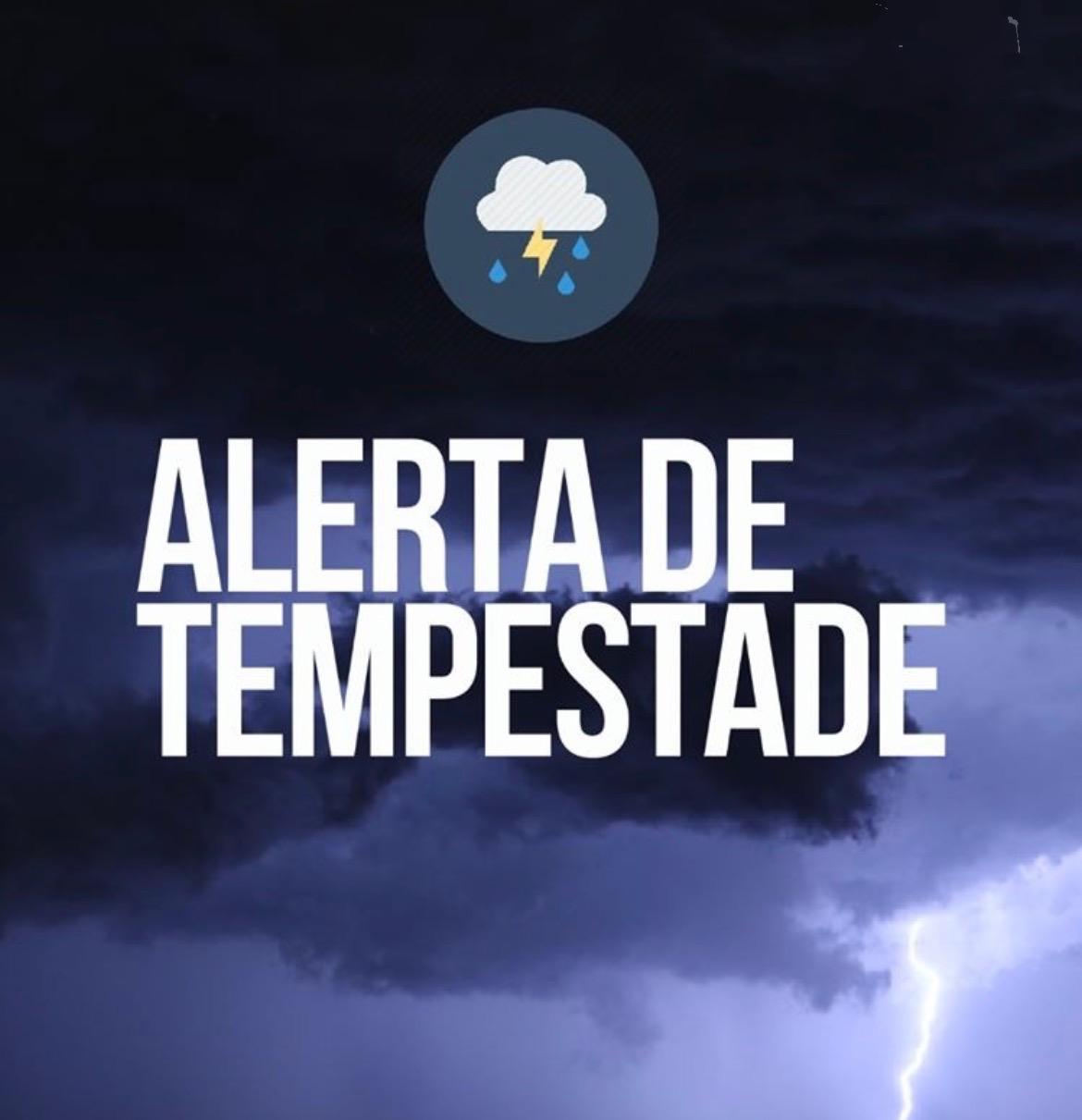 Ponta Grossa e região estão em alerta para tempestades nesta sexta-feira