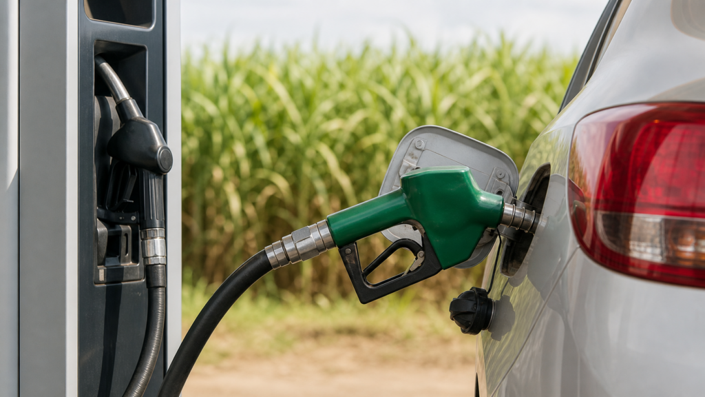Mesmo com subsídio à gasolina, etanol fica mais barato e ganha espaço nos postos