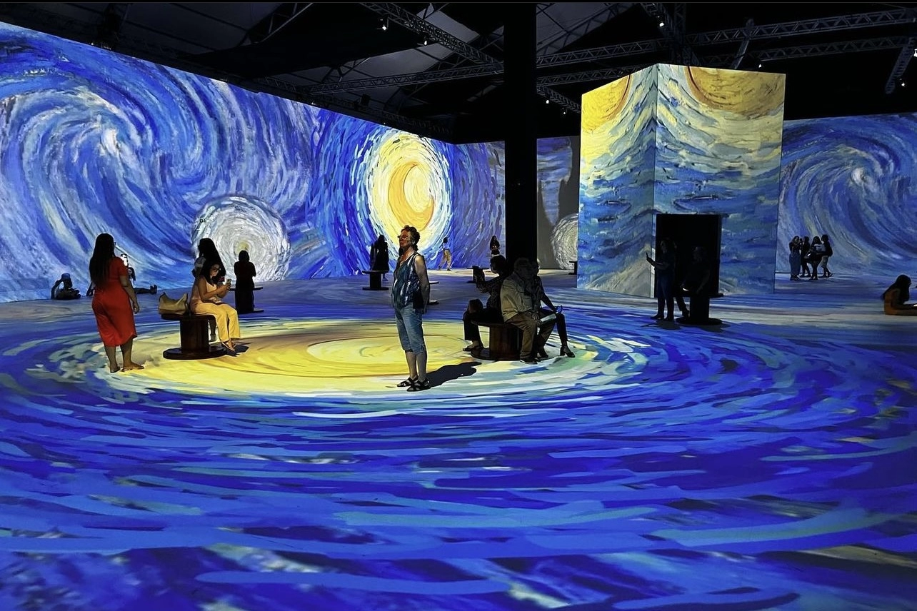 Exposição imersiva de Van Gogh chega a Ponta Grossa com projeções em 360º