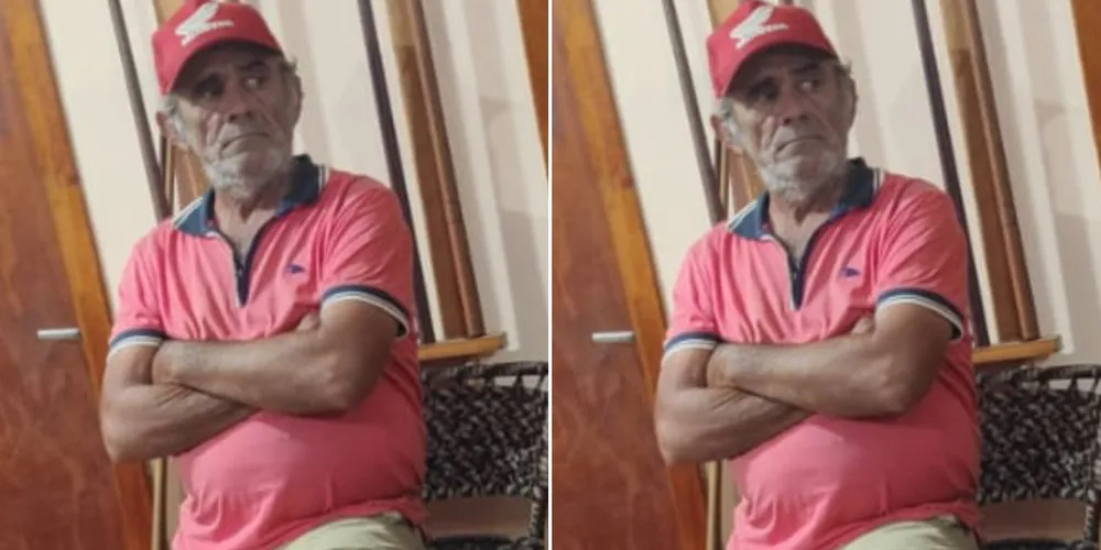 Homem está desaparecido desde sábado após sair da casa do tio em Ponta Grossa