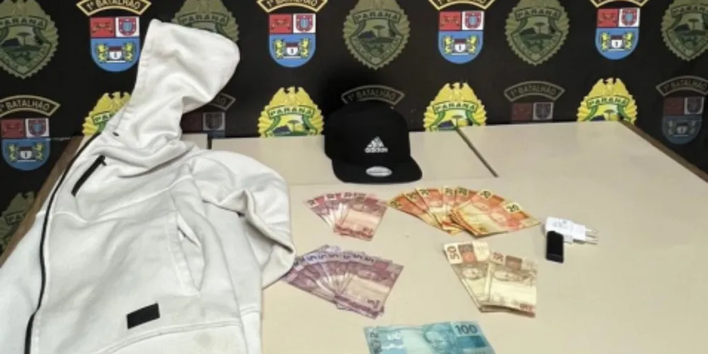Suspeito de roubo a farmácia é preso pela PM e pode ter ligação com outros crimes na região