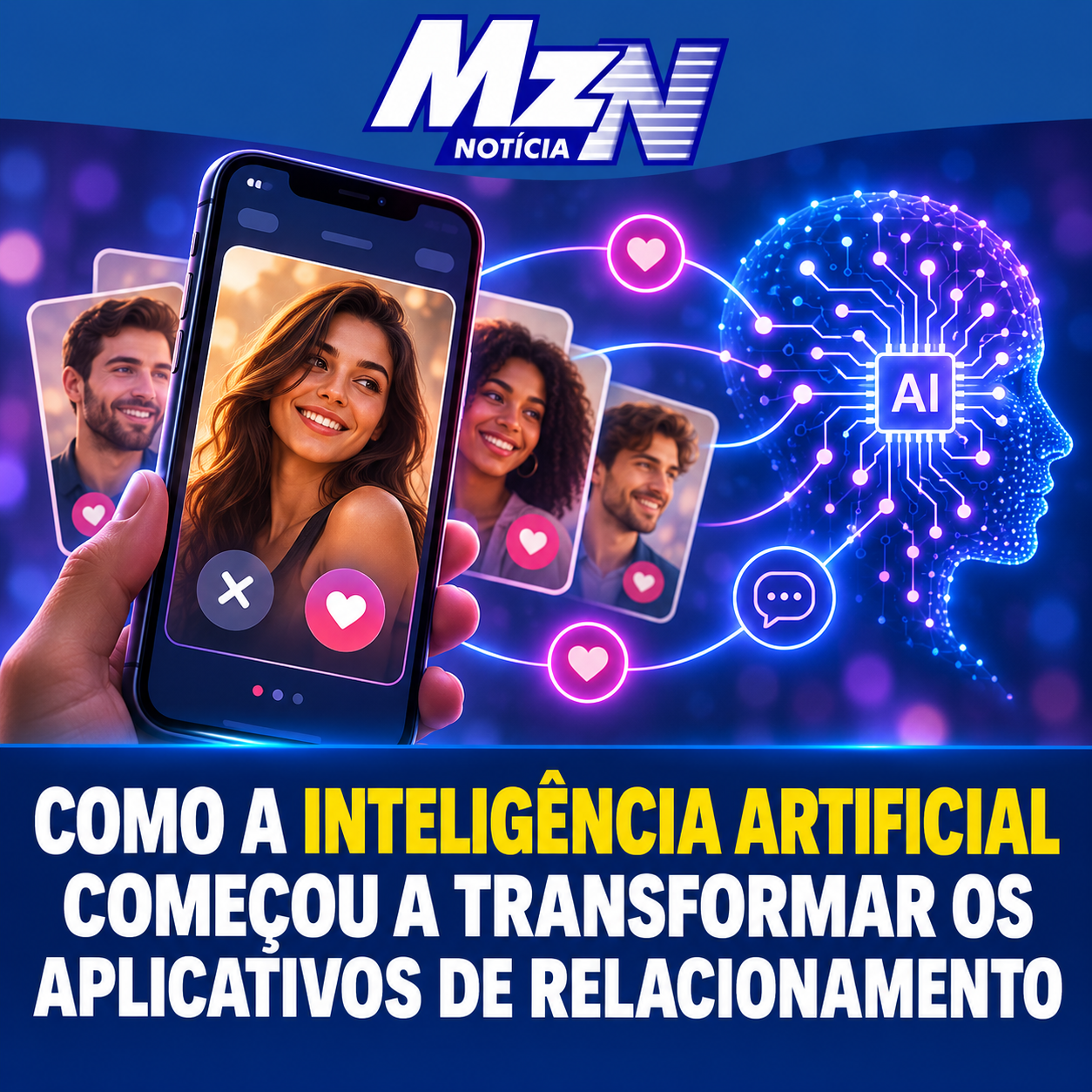 Como a inteligência artificial começou a transformar os aplicativos de relacionamento