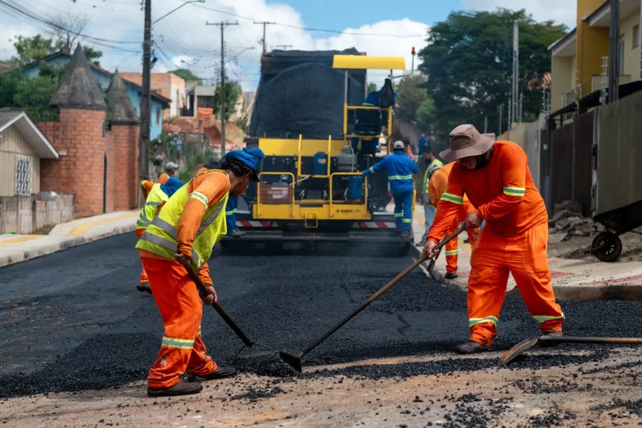 Ponta Grossa tem R$ 22,2 milhões em obras de pavimentação homologadas