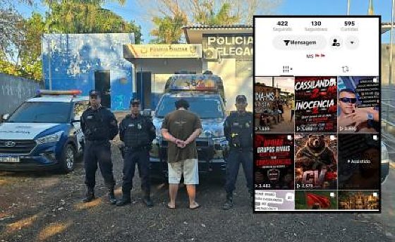 Homem apontado como responsável pelas redes sociais do Comando Vermelho é preso