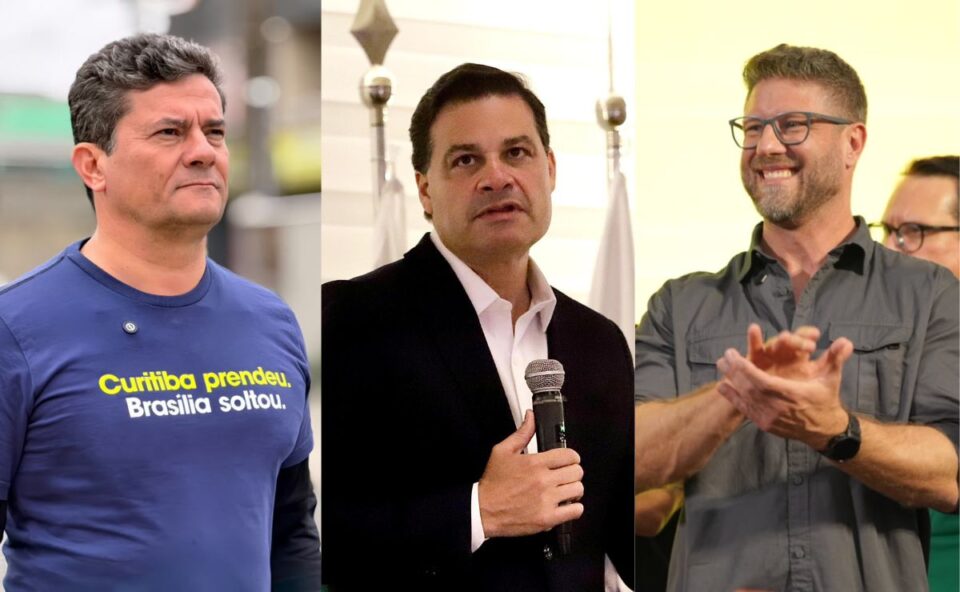 Quaest no Paraná: Sergio Moro tem 36%, Requião Filho 20% e Sandro Alex 20%