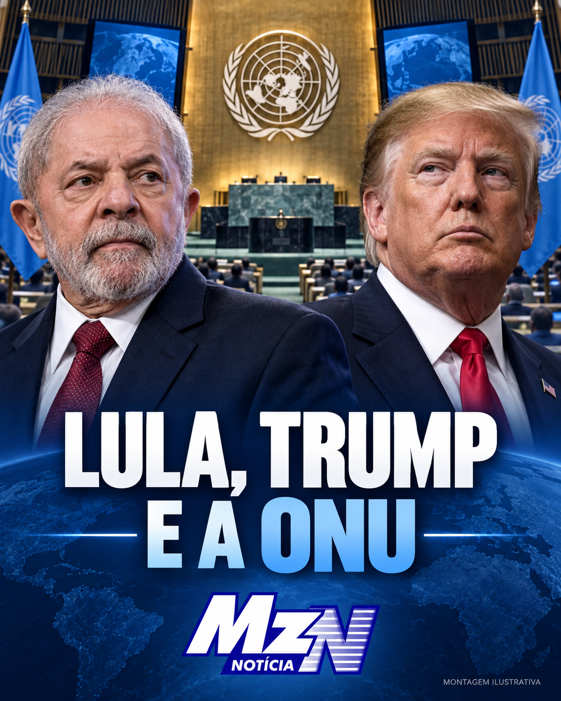 Lula e Trump discursam na ONU, mas não se encontram nos bastidores