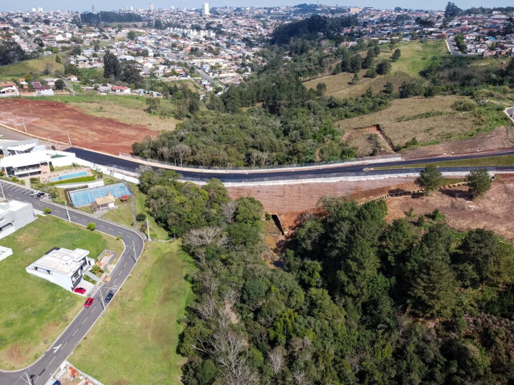 Nova ligação da Avenida Anita Garibaldi será inaugurada nesta segunda-feira em Ponta Grossa