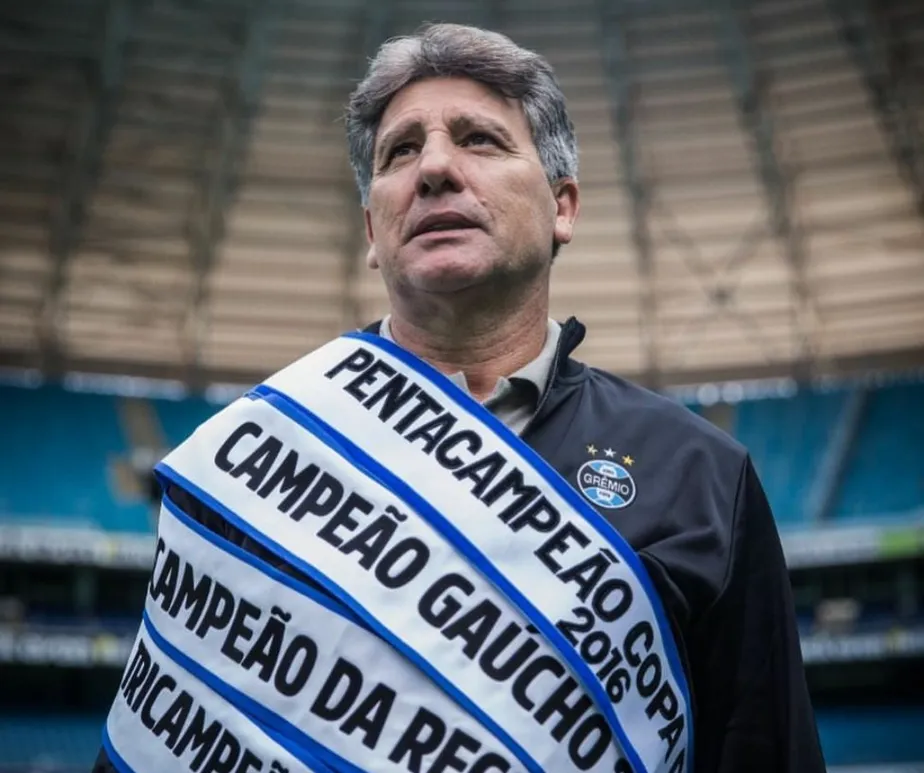Renato Gaúcho retorna ao Grêmio após saída de Luís Castro e manda recado à torcida