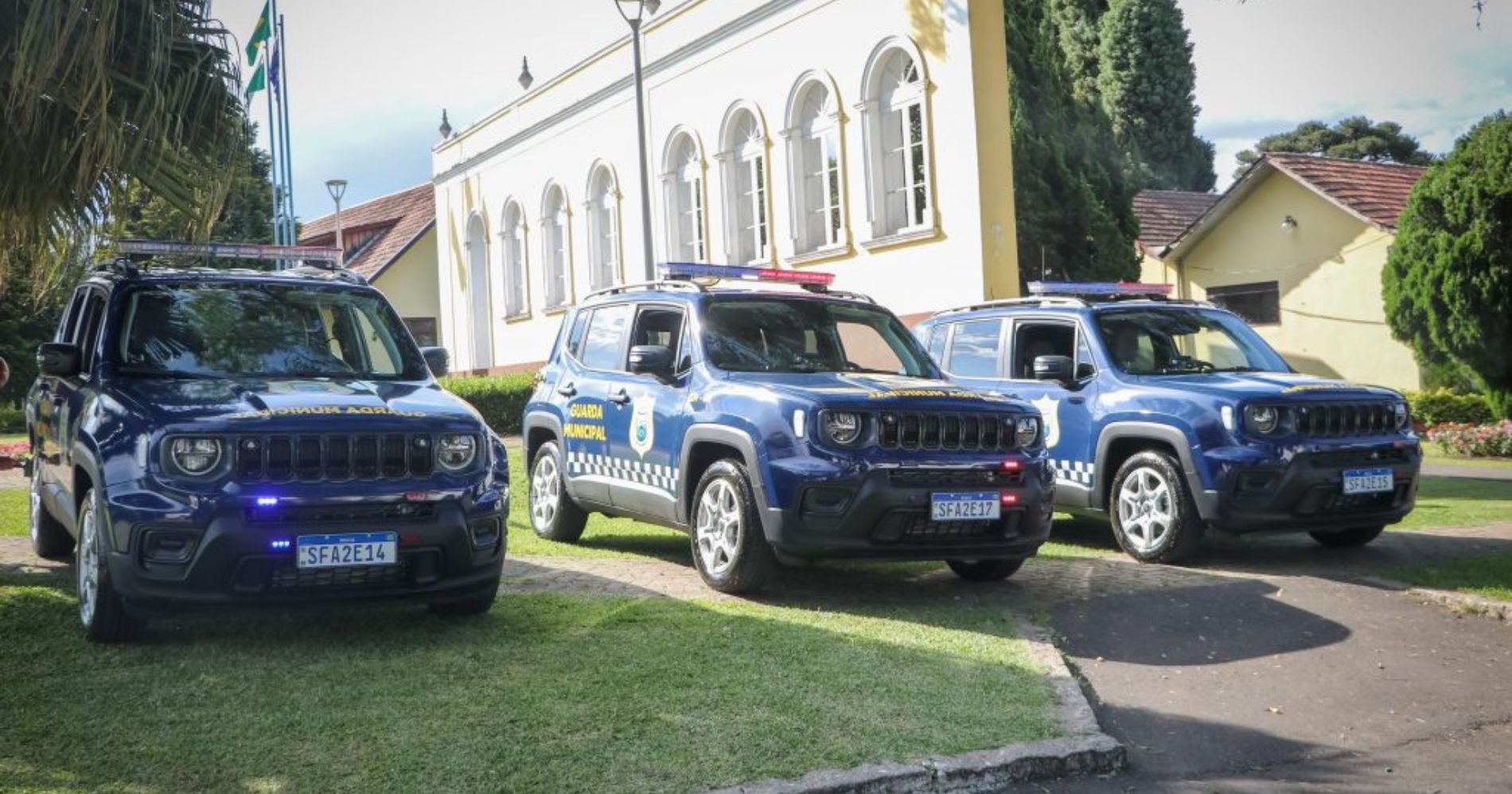 Tiros e rojões assustam equipes durante instalação da Muralha Digital em São José dos Pinhais