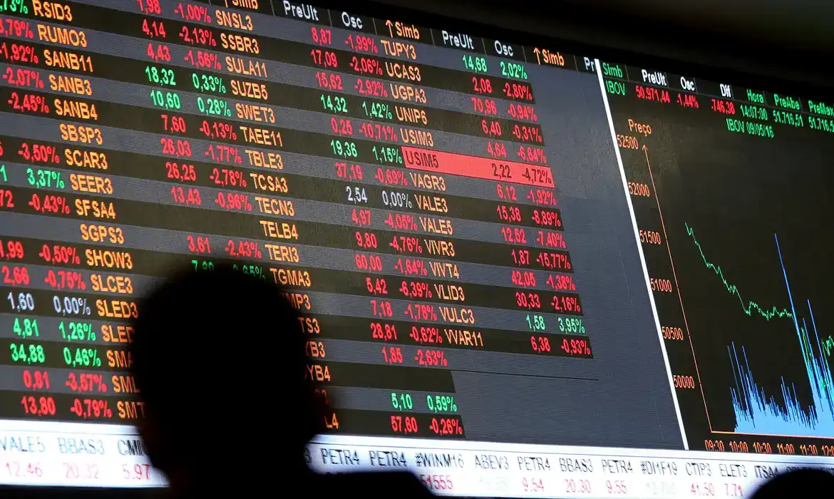 Ibovespa dispara mais de 3% e dólar cai após pesquisa eleitoral movimentar mercado