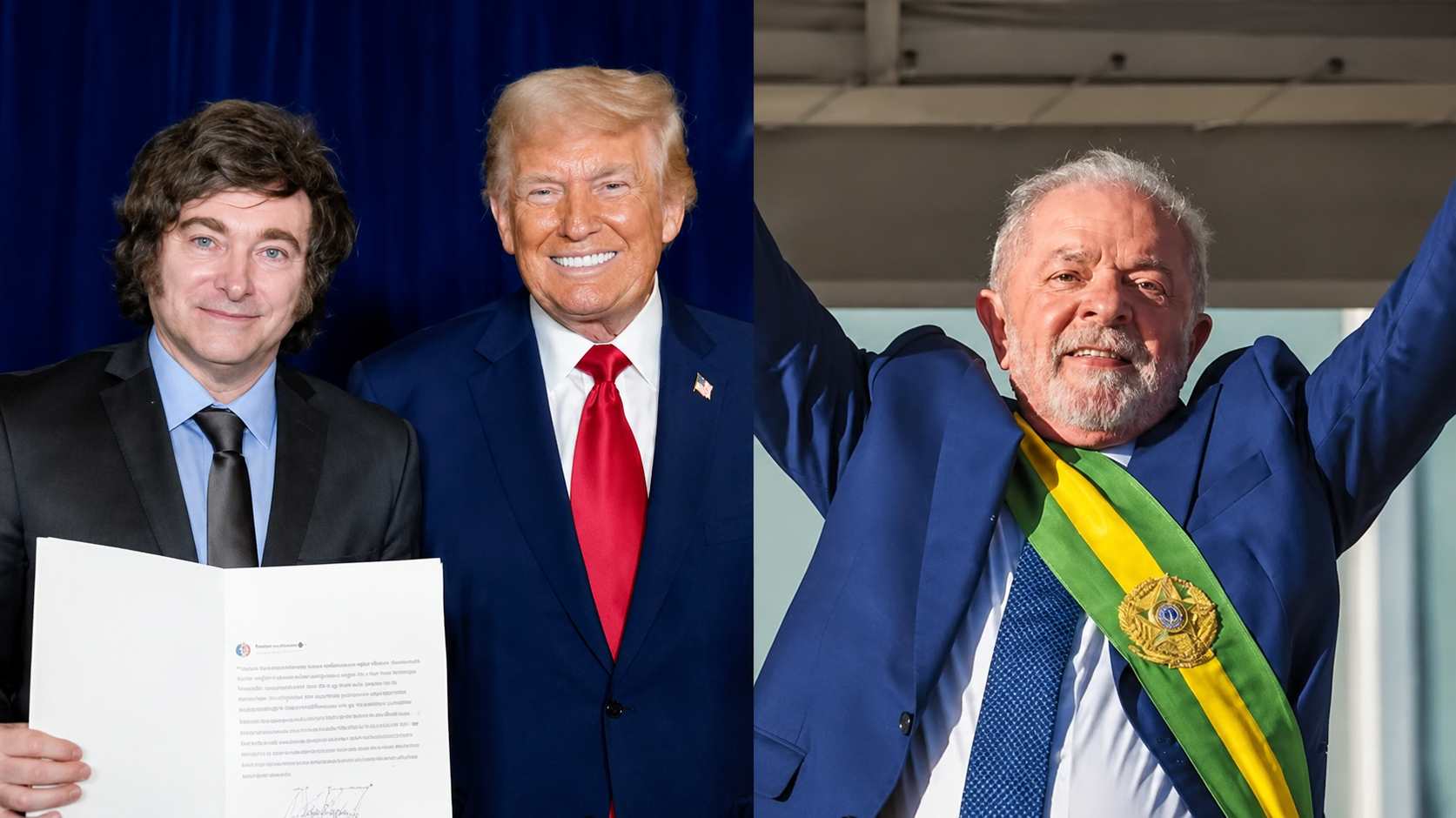 Lula convidará Trump e Milei para posse em janeiro, mesmo após divergências políticas