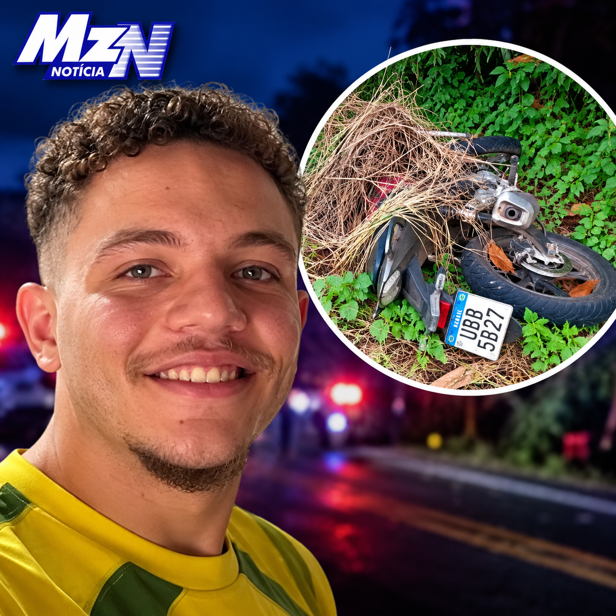 Moto de jovem desaparecido há 13 dias é encontrada abandonada em mata; polícia investiga