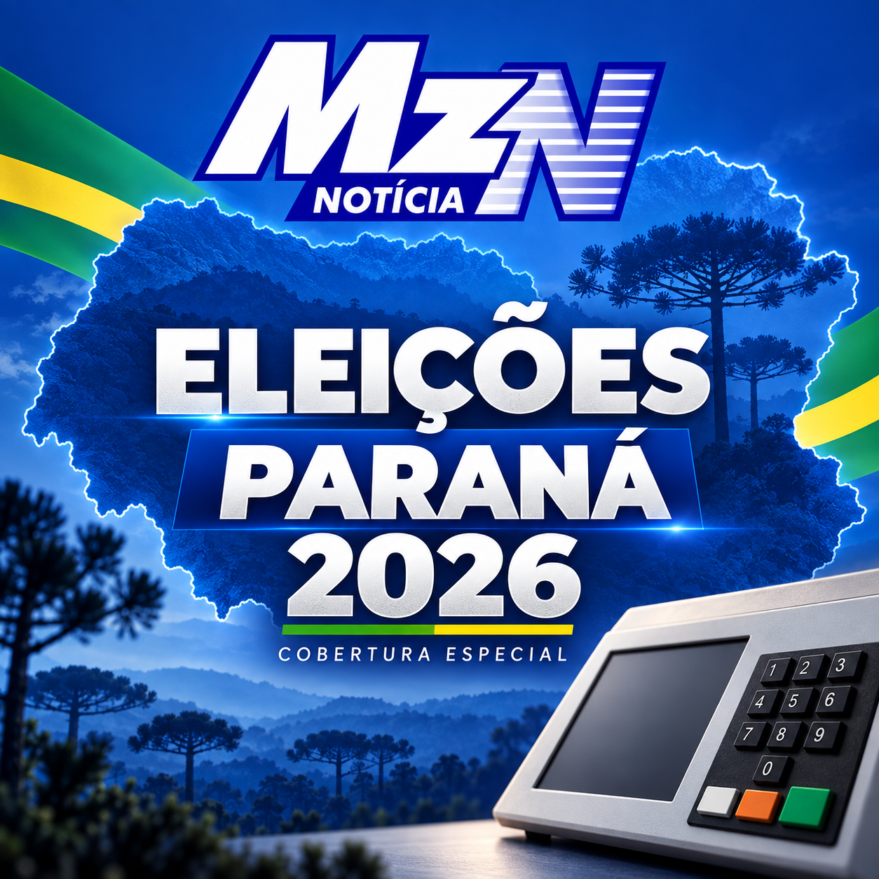 Veja o resultado completo das Eleições 2026 no Paraná